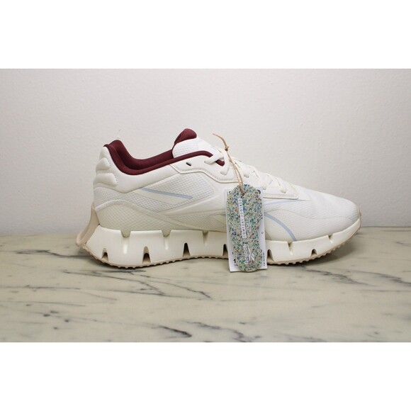 Reebok Womens Zig Dynamica 4 Running Shoes Chalk/Feegoo (US 11) NEW-100033398 - Picture 5 of 11